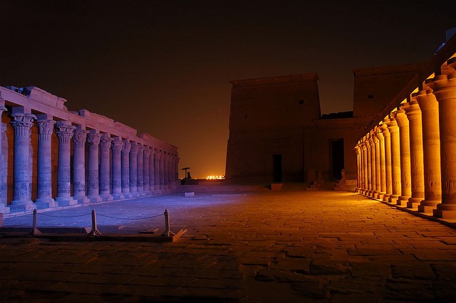 Sound and Light Show at Philae Temple